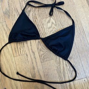 Victoria’s secret black triangle bikini